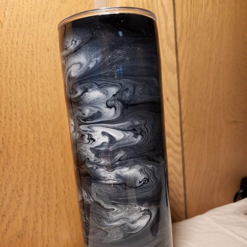 Custom Tumbler, Epoxy Resin, Cup